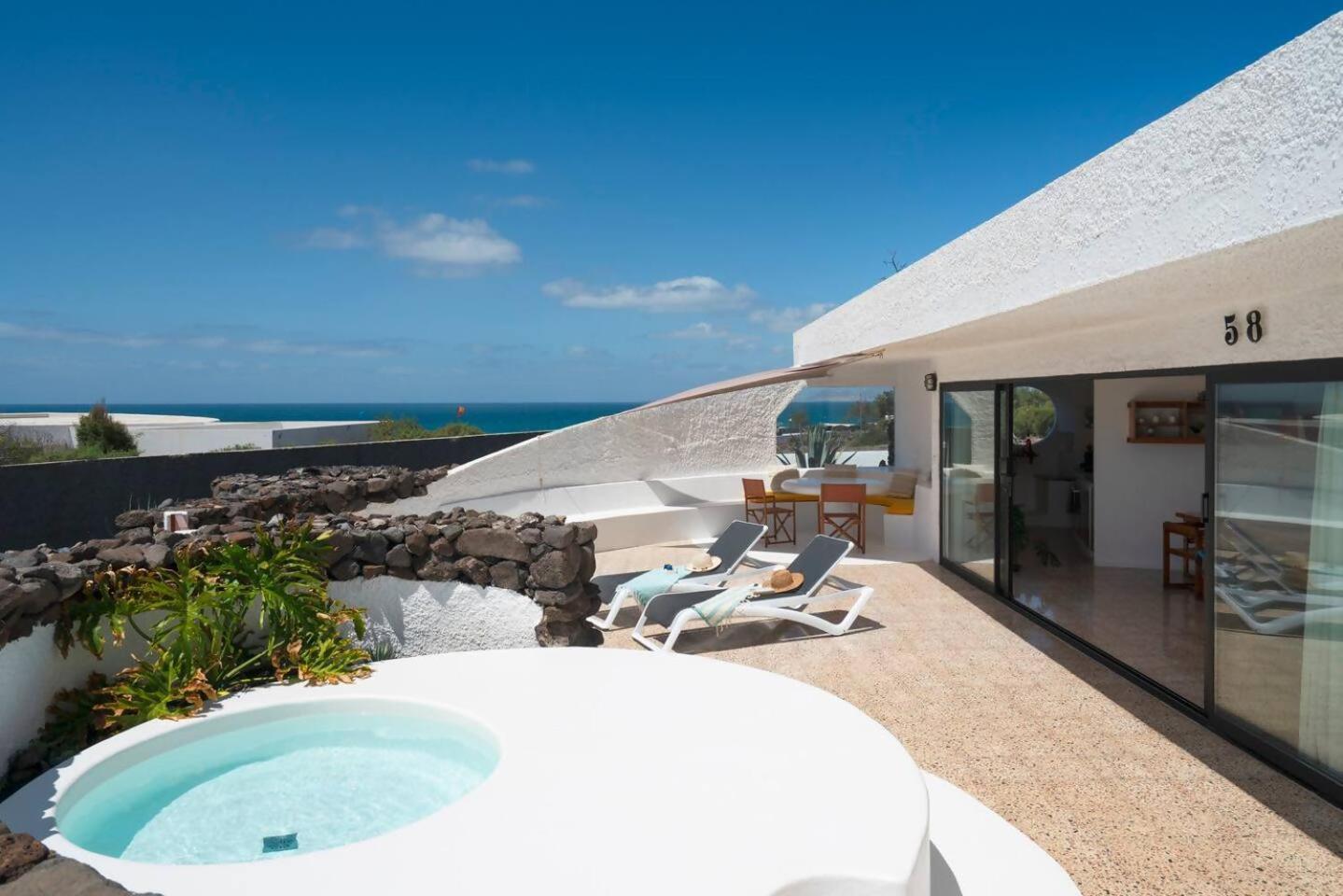 Lanzarote Famara Beach Bungalow Ngoại thất bức ảnh